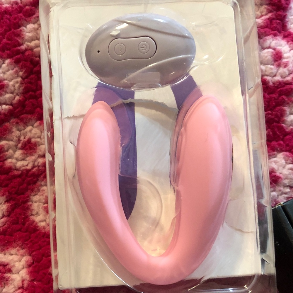 Pink Rechargeable Intimate Personal Massager with Compact Remote